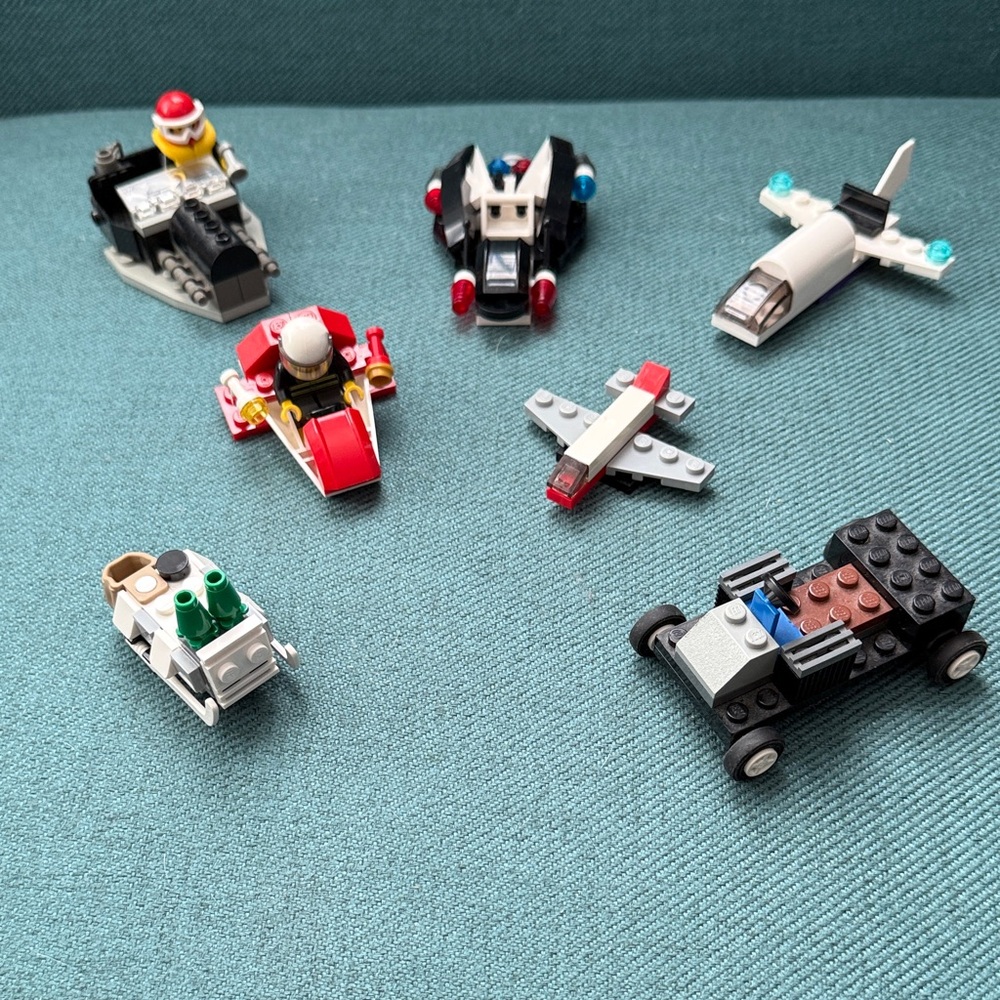 LEGO Mini Vehicle Collection - Set of 7